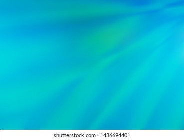 Light BLUE vector blurred and colored template. Colorful illustration in blurry style with gradient. Brand new style for your business design.