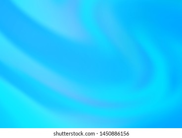 Light BLUE vector blurred and colored background. A vague abstract illustration with gradient. The blurred design can be used for your web site.