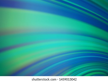 Light BLUE vector blurred and colored background. Glitter abstract illustration with an elegant design. A new texture for your design.