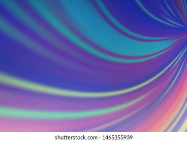 Light BLUE vector blurred and colored background. Colorful illustration in abstract style with gradient. The elegant pattern for brand book.