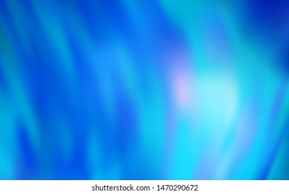 Light BLUE vector blurred and colored pattern. Creative illustration in halftone style with gradient. New design for your business.