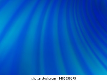Light BLUE vector blurred and colored background. Creative illustration in halftone style with gradient. Brand new design for your business.