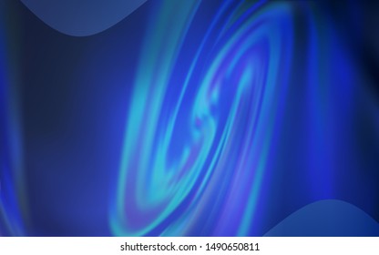 Light BLUE vector blurred and colored pattern. An elegant bright illustration with gradient. New design for your business.