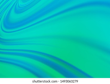 Light BLUE vector blurred and colored template. Glitter abstract illustration with an elegant design. The best blurred design for your business.