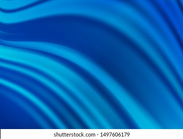 Light BLUE vector blurred and colored template. Modern geometrical abstract illustration with gradient. The blurred design can be used for your web site.
