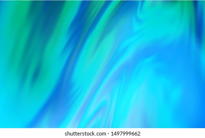 Light BLUE vector blurred and colored pattern. Abstract colorful illustration with gradient. New style for your business design.
