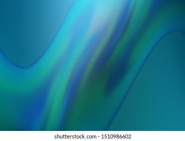 Light BLUE vector blurred and colored background. Modern geometrical abstract illustration with gradient. Brand new style for your business design.