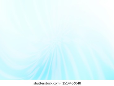 Light BLUE vector blurred and colored template. Colorful abstract illustration with gradient. The template can be used for your brand book.