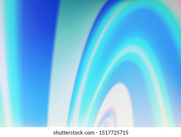 Light BLUE vector blurred and colored template. Glitter abstract illustration with an elegant design. A completely new template for your design.