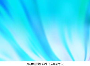 Light BLUE vector blurred and colored pattern. Colorful abstract illustration with gradient. New design for your business.