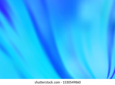 Light BLUE vector blurred and colored pattern. Glitter abstract illustration with gradient design. Background for a cell phone.
