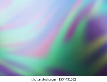 Light BLUE vector blurred and colored background. A completely new color illustration in a bokeh style. The best blurred design for your business.