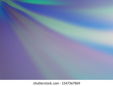 Light BLUE vector blurred and colored background. Glitter abstract illustration with an elegant design. A completely new design for your business.