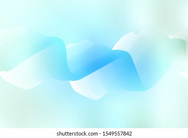 Light BLUE vector blurred and colored pattern. An elegant bright illustration with gradient. Completely new design for your business.