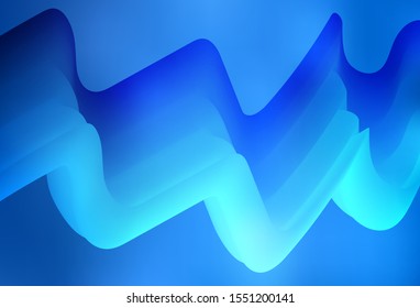 Light BLUE vector blurred and colored pattern. Shining colored illustration in smart style. Elegant background for a brand book.