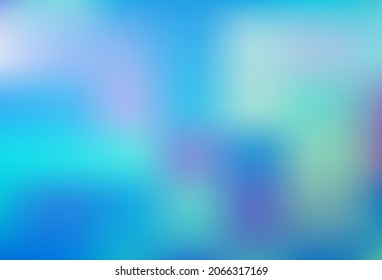 Light BLUE vector blurred and colored background. Shining colorful illustration in a Brand new style. Brand new template for your design.