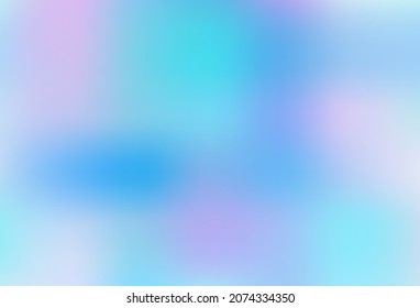 Light BLUE vector blurred and colored template. Colorful illustration in blurry style with gradient. Template for cell phones.