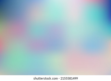 Light BLUE vector blurred and colored template. Colorful abstract illustration with gradient. Brand new style for your business design.