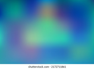Light BLUE vector blurred and colored background. A vague abstract illustration with gradient. Best blurred design for your business.