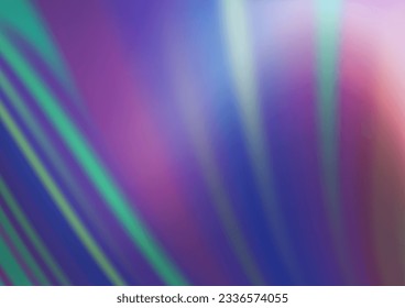 Light BLUE vector blurred and colored template. Colorful illustration in abstract style with gradient. The background for your creative designs.