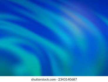 Light BLUE vector blurred and colored background. Colorful illustration in blurry style with gradient. The template for backgrounds of cell phones.