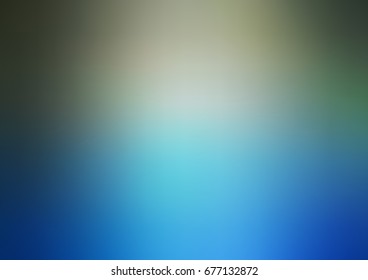 Light BLUE vector blurred and colored background. Colorful abstract illustration with gradient. The best blurred design for your business.