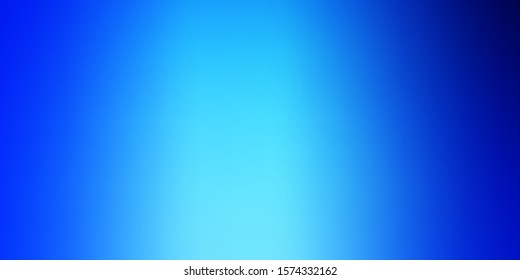 Light BLUE vector blurred colorful template. Elegant bright illustration with gradient. New side for your design.