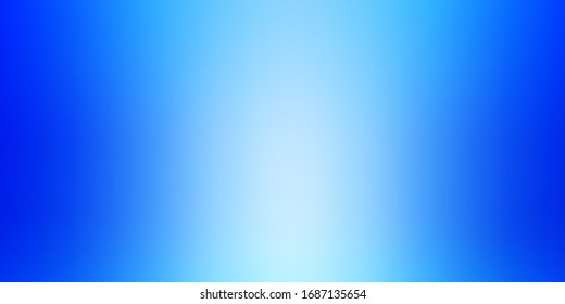 Plantilla de color claro con el vector AZUL difuminado. Elegante ilustración brillante con gradiente. Diseño para páginas de inicio.