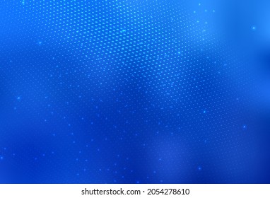 Vector AZUL claro Diseño decorativo borroso en estilo abstracto con burbujas. Ilustración abstracta moderna con gotas de agua coloridas. Fondo de escritorio para un teléfono móvil.
