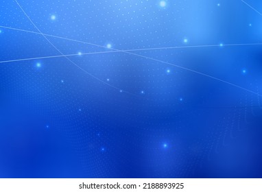 Light BLUE vector Blurred decorative design in abstract style with bubbles. Beautiful colored illustration with blurred circles in nature style. Modern design for a business card.