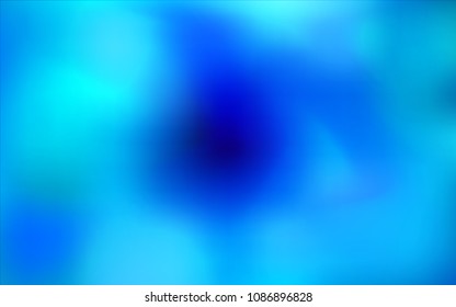 Light BLUE vector blurred pattern. An elegant bright illustration with gradient. The completely new template can be used for your brand book.