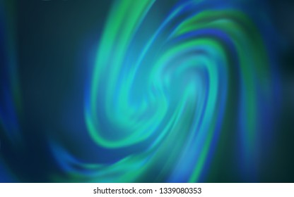 Light BLUE vector blurred pattern. Glitter abstract illustration with gradient design. New style design for your brand book.