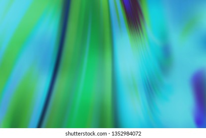 Light BLUE vector blurred pattern. Glitter abstract illustration with gradient design. New design for your business.