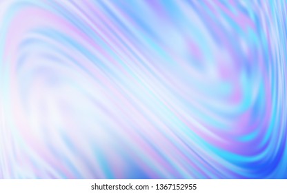 Light BLUE vector blurred pattern. An elegant bright illustration with gradient. Smart design for your work.