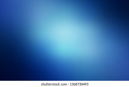 Light BLUE vector blurred pattern. New colored illustration in blur style with gradient. The best blurred design for your business.