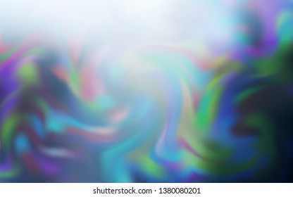 Light BLUE vector blurred pattern. Shining colored illustration in smart style. The best blurred design for your business.