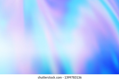 Light BLUE vector blurred pattern. Colorful abstract illustration with gradient. Smart design for your work.