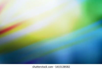 Light BLUE vector blurred pattern. Shining colored illustration in smart style. Completely new design for your business.