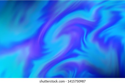 Light BLUE vector blurred pattern. Colorful abstract illustration with gradient. Completely new design for your business.