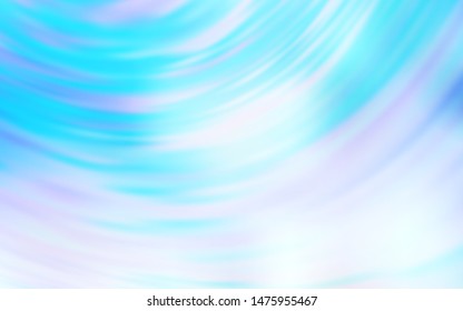 Light BLUE vector blurred pattern. Colorful illustration in abstract style with gradient. Background for a cell phone.