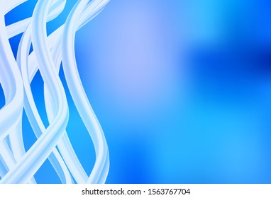 Light BLUE vector blurred pattern. Colorful illustration in abstract style with gradient. Background for a cell phone.
