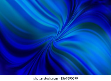 Light BLUE vector blurred pattern. New colored illustration in blur style with gradient. The best blurred design for your business.