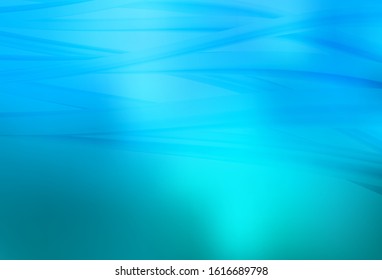 Light BLUE vector blurred pattern. Colorful illustration in abstract style with gradient. Elegant background for a brand book.
