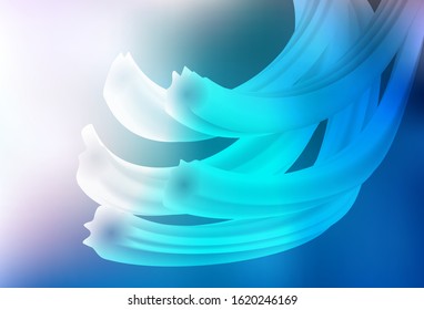 Light BLUE vector blurred pattern. Colorful abstract illustration with gradient. Smart design for your work.