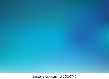 Light BLUE vector blurred pattern. A completely new colored illustration in blur style. New way of your design.