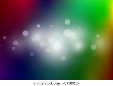 Light BLUE vector blurred pattern. Colorful abstract illustration with gradient. The template can be used as a background of a cell phone.