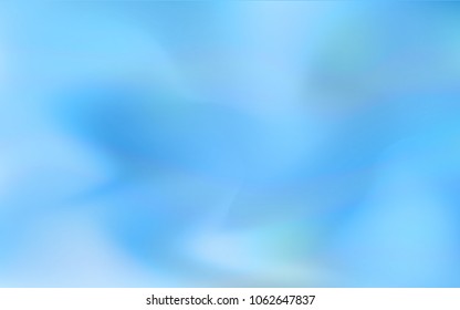 Light BLUE vector blurred shine abstract texture. Colorful illustration in abstract style with gradient. A completely new design for your business.