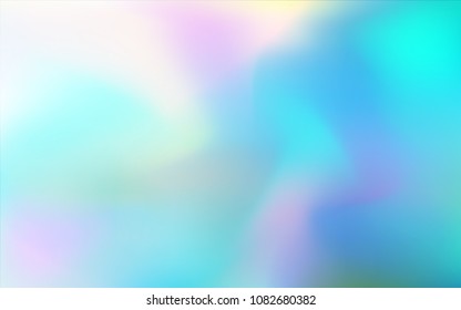 Light BLUE vector blurred shine abstract texture. Colorful illustration in abstract style with gradient. A completely new template for your business design.
