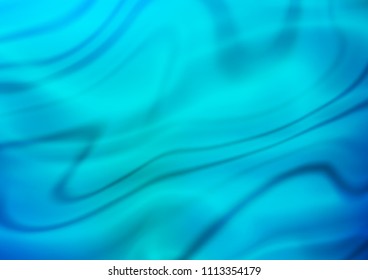 Light BLUE vector blurred shine abstract background. Creative illustration in halftone style with gradient. The elegant pattern can be used as part of a brand book.