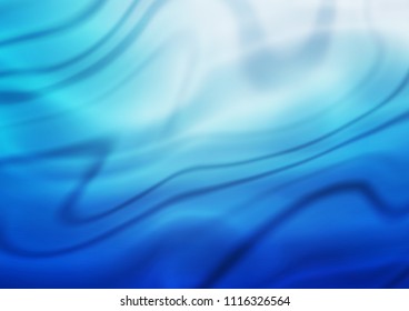 Light BLUE vector blurred shine abstract pattern. Shining colored illustration in a Brand new style. The completely new template can be used for your brand book.